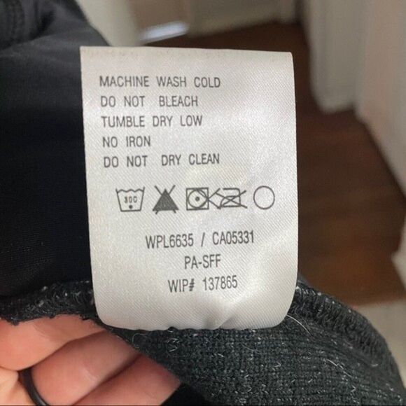 WOOLRICH vest heather grey fleece women’s vest xsmall - Picture 8 of 8